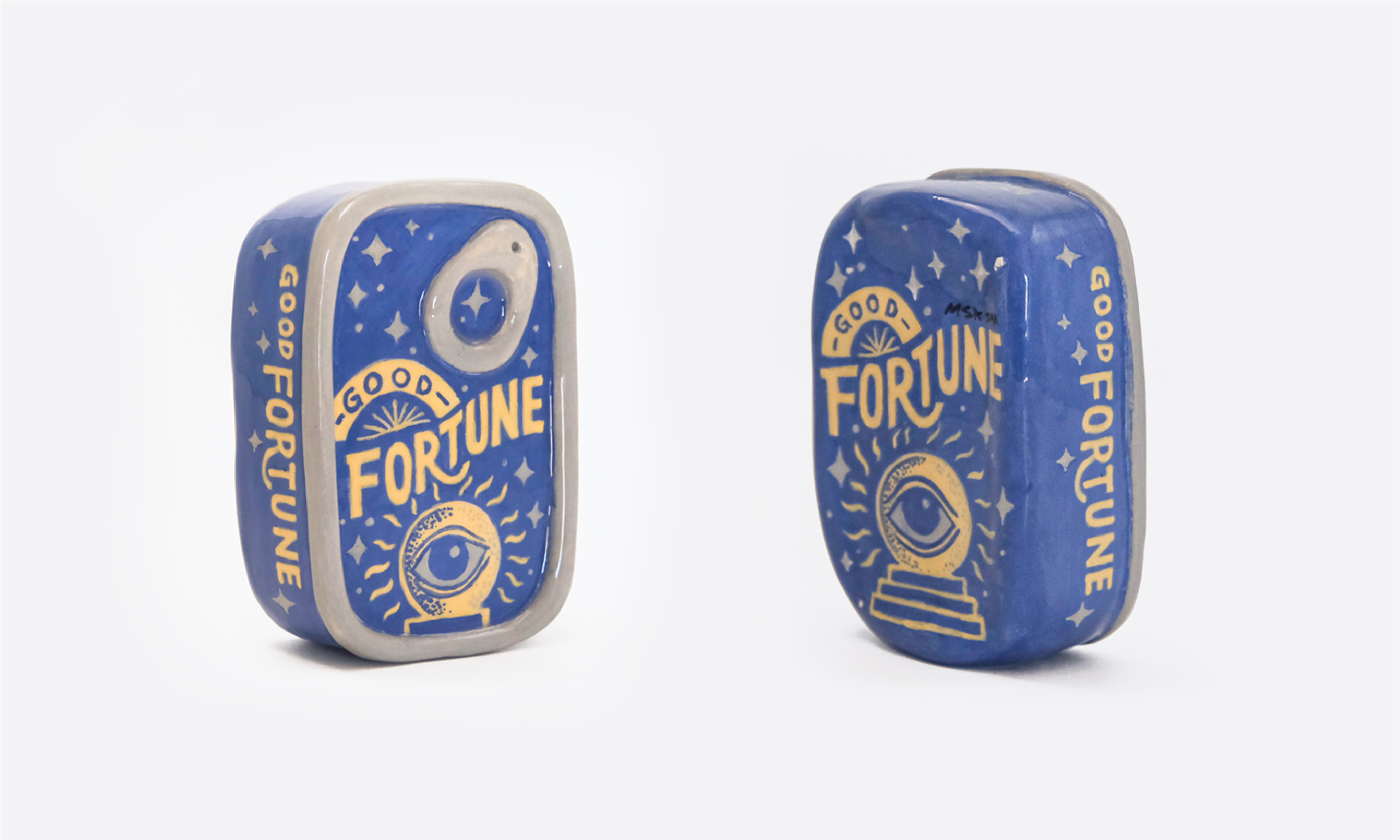 Buy-or-Die-Fortune, a creative ceramic works by Mu-Se Kuo